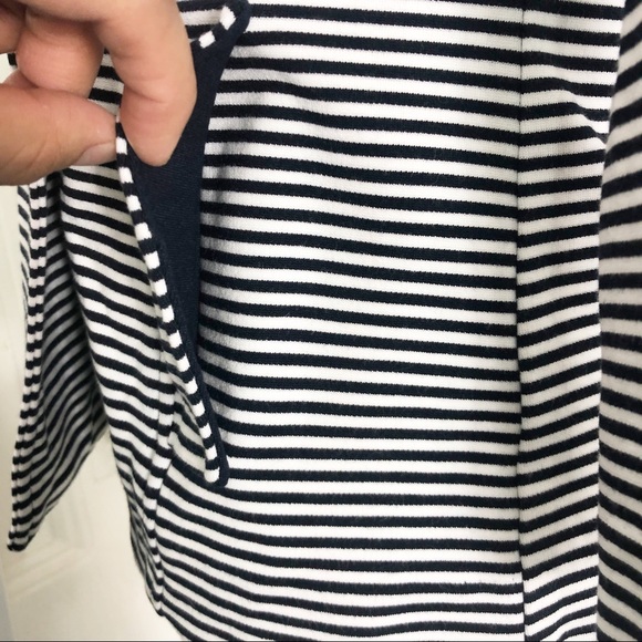 CAbi Stripped Blazer Anchor Gold Buttons size XS - Picture 5 of 8